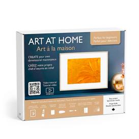 Coffret fleur texturée