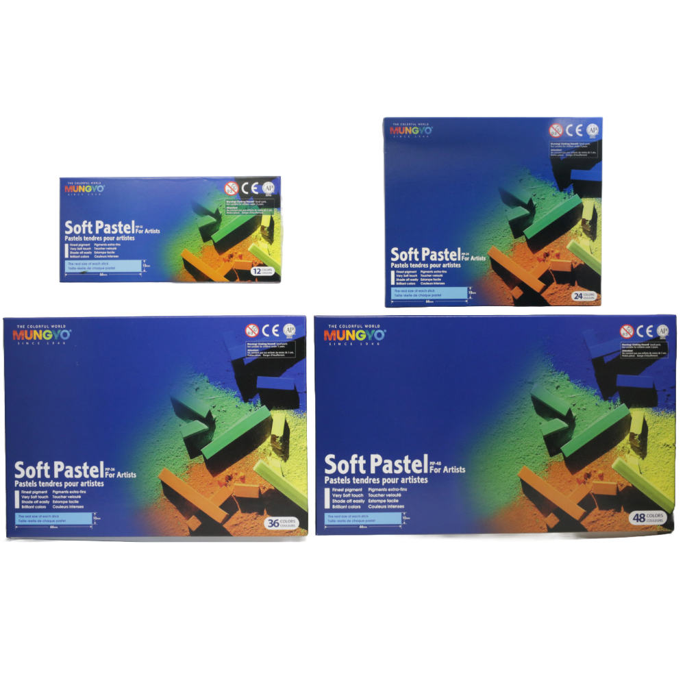 Pastel tendre carré (sec)